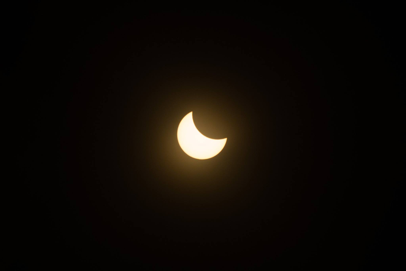 Illustration for article titled Eclipse Totality from Odessa, MO